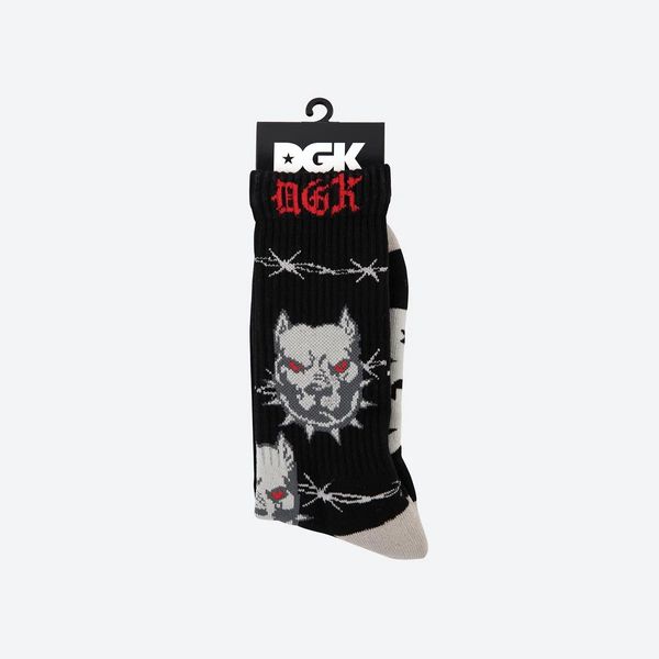 Шкарпетки DGK BULLY SOCKS black ask-1225 фото