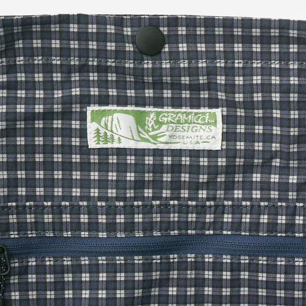 Сумка Gramicci UTILITY TOTE BAG Navy Check G6FA-71-NVCH фото
