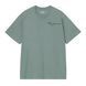 Футболка Carhartt WIP S/S PUNCHED T-SHIRT velvet green I036006.3GDXX фото 2