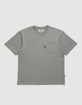 Футболка Victoria Hk DOUBLE POCKET LOGO S/S TEE heather grey 2421003-HEATHER GREY фото