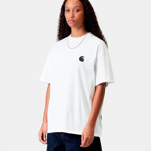 Футболка жіноча Carhartt WIP W S/S COMPY T-SHIRT white (I036391.02XX) I036391.02XX фото
