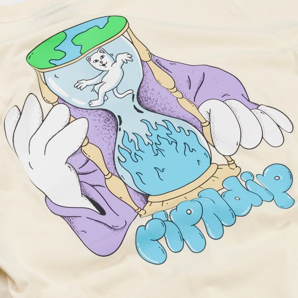 Футболка Ripndip TIME TURNER TEE Natural RNDFAL24146 фото