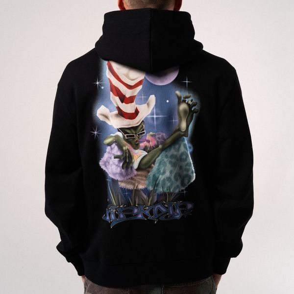 Худі Ripndip BIG POE HOODIE Black RNDSUM26122 фото