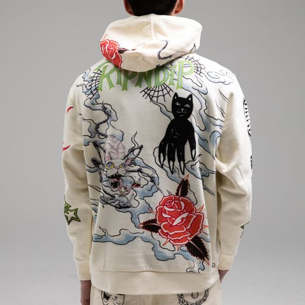 Худі Ripndip TRAVIS HOODIE Off White (RNDSPR24113) RNDSPR24113 фото