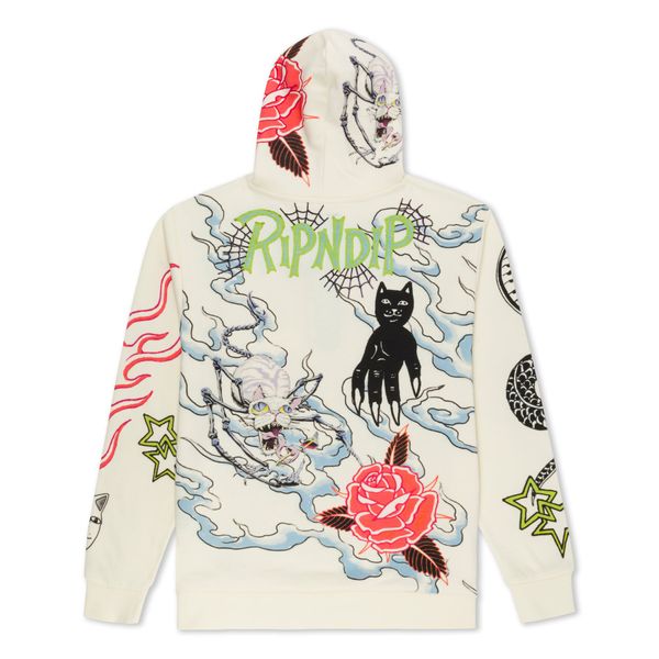 Худі Ripndip TRAVIS HOODIE Off White (RNDSPR24113) RNDSPR24113 фото