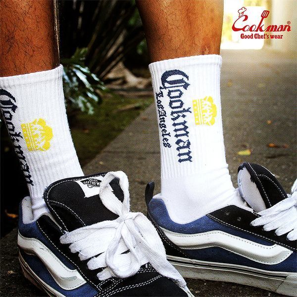 Шкарпетки Cookman RIB CREW SOCKS beer 233-51978-28 фото