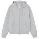 Худі Gramicci ONE POINT ZIP HOODED SWEATSHIR Grey Heather G310-FT-GYHT фото 1