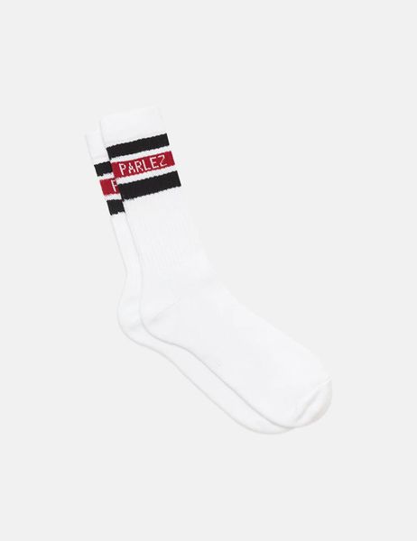 Шкарпетки Parlez BLOCK SOCK black/red BLO0000011 фото