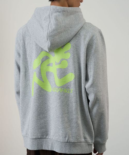 Худі Gramicci RUNNING MAN HOODED SWEATSHIRT heather grey (G6SU-J115-HTGY) G6SU-J115-HTGY фото