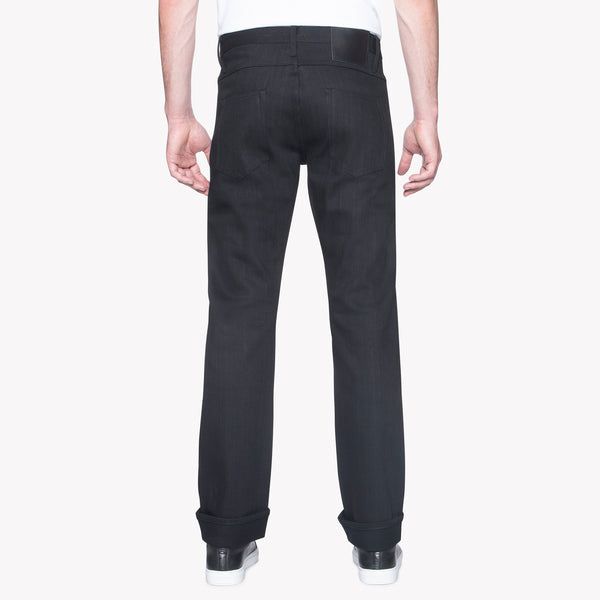 Джинси Unbranded Brand STRAIGHT FIT Solid Black Stretch Selvedge (UB344) UB344 фото