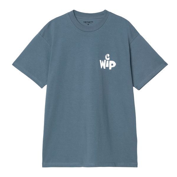 Футболка Carhartt WIP S/S CUTOUT T-SHIRT icesheet I037221.0ENXX фото