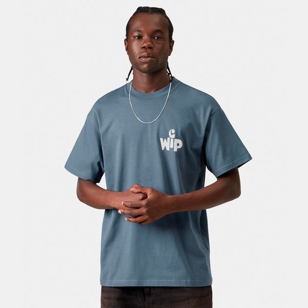 Футболка Carhartt WIP S/S CUTOUT T-SHIRT icesheet I037221.0ENXX фото