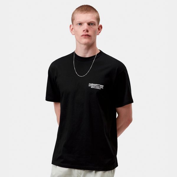 Футболка Carhartt WIP S/S SEAN HAMILTON 03 T-SHIRT black I036270.89XX фото