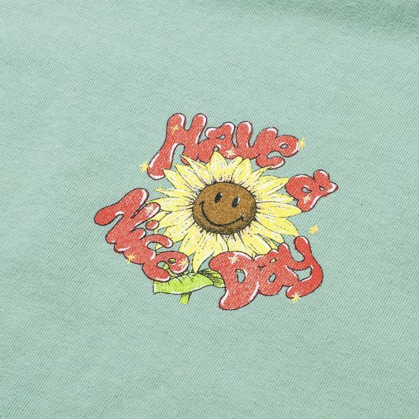 Футболка Market SMILEY SUNFLOWER T-SHIRT green 26Q2-SS0649-00110 фото