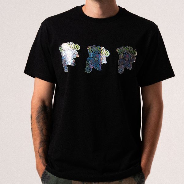 Футболка Ripndip ROBOT SAMURAI TEE Black RNDSUM26128 фото