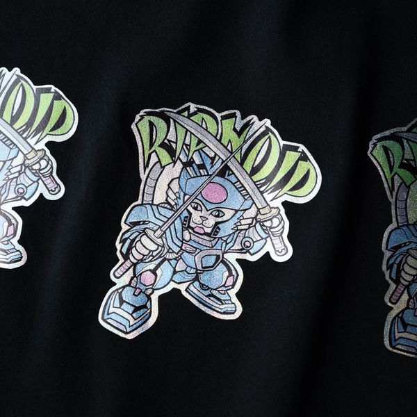 Футболка Ripndip ROBOT SAMURAI TEE Black RNDSUM26128 фото
