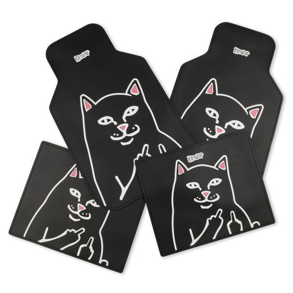 Набір Килимків для машини Ripndip LORD JERMAL CAR FLOOR MATS black RNDSPR26227 фото