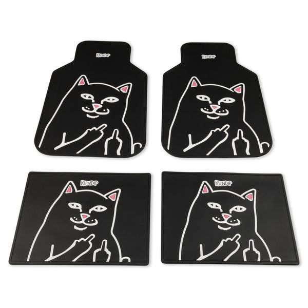 Набір Килимків для машини Ripndip LORD JERMAL CAR FLOOR MATS black RNDSPR26227 фото