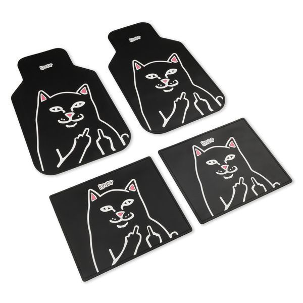 Набір Килимків для машини Ripndip LORD JERMAL CAR FLOOR MATS black RNDSPR26227 фото