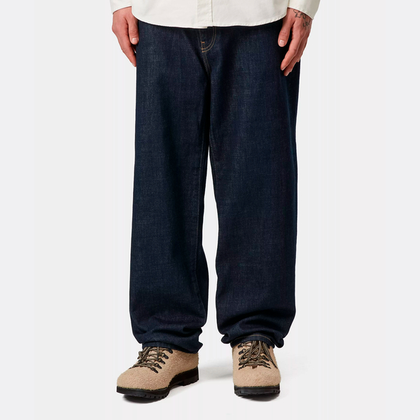 Джинси Carhartt WIP AARON PANT blue rinsed I036728.0102 фото
