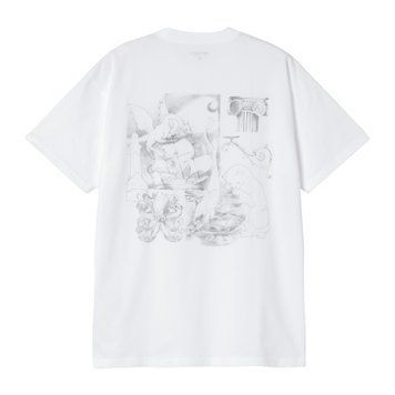 Футболка Carhartt WIP S/S OKNICEOK 02 T-SHIRT white I035550.02XX фото