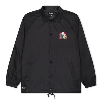 Куртка Ripndip RISKY BUSINESS COACHES JACKET Black RNDSUM24103 фото