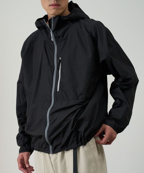 Куртка Gramicci FLYWEIGHT HOODED JACKET black (G6SM-J030-BK) G6SM-J030-BK фото