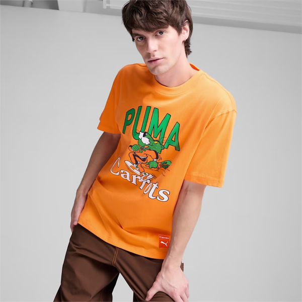 Футболка Puma PUMA X CARROTS GRAPHIC TEE Rickie Orange (62744345PM) 62744345PM фото