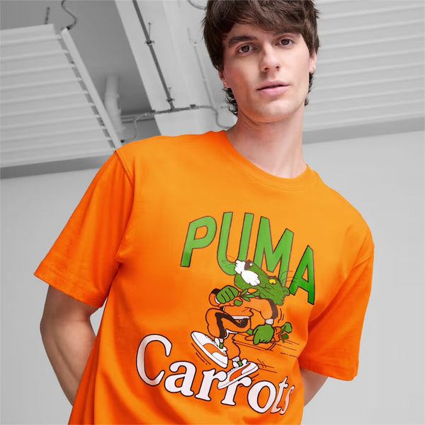 Футболка Puma PUMA X CARROTS GRAPHIC TEE Rickie Orange (62744345PM) 62744345PM фото