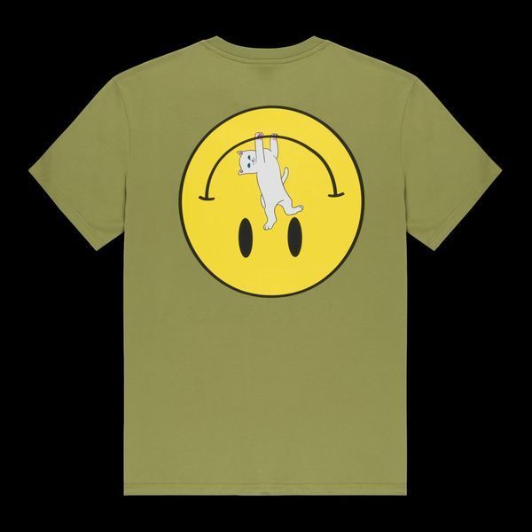 Футболка Ripndip EVERYTHING WILL BE OK TEE light forest RNDFALL26147 фото