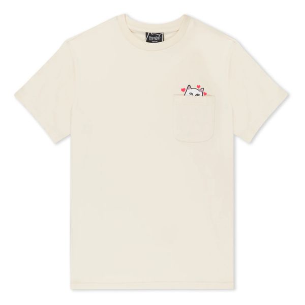 Футболка Ripndip NERMAL LOVES POCKET TEE Natural RNDSUM24154 фото