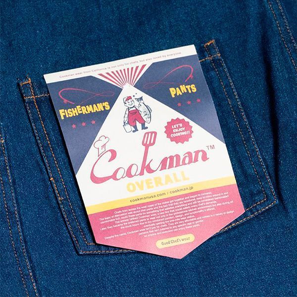 Комбінезон Cookman FISHERMANSBIBOVERALL denim navy 231-03849-28 фото