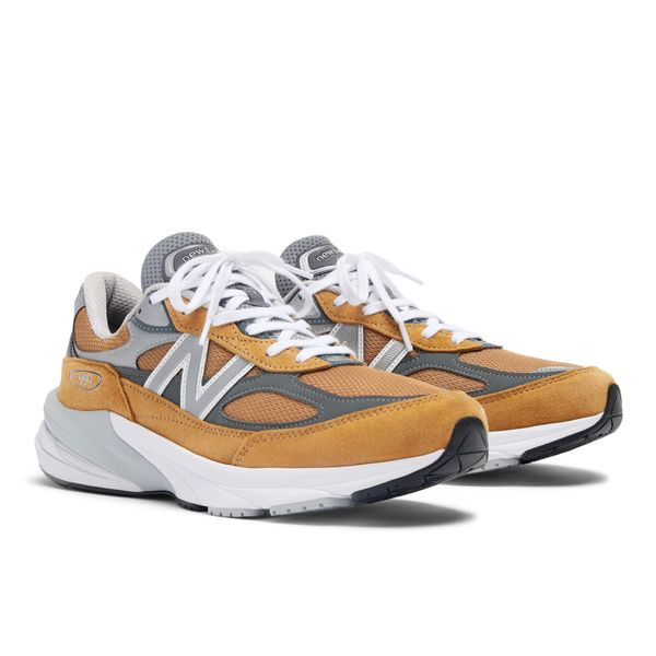 Кросівки New Balance 990V6 Grey/Orange Made in USA U990TN6 фото