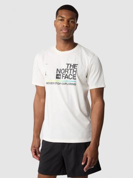 Футболка The North Face FOUNDATION GRAPHIC TEE White (NF0A55EFQ4C1) NF0A55EFQ4C1SH фото