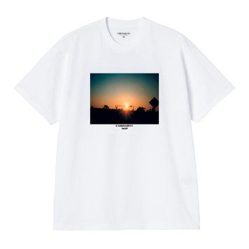 Футболка Carhartt WIP S/S WARM VIEWS T-SHIRT white I036246.02XX фото