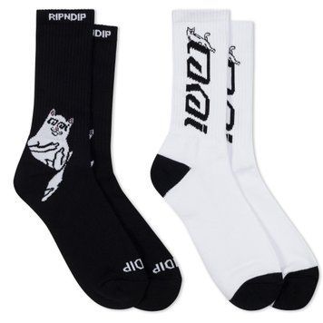 Шкарпетки (комплект) LAKAI LORD NERM SOCKS PACK black/white ASOCK26Q1-001-BKWHT фото