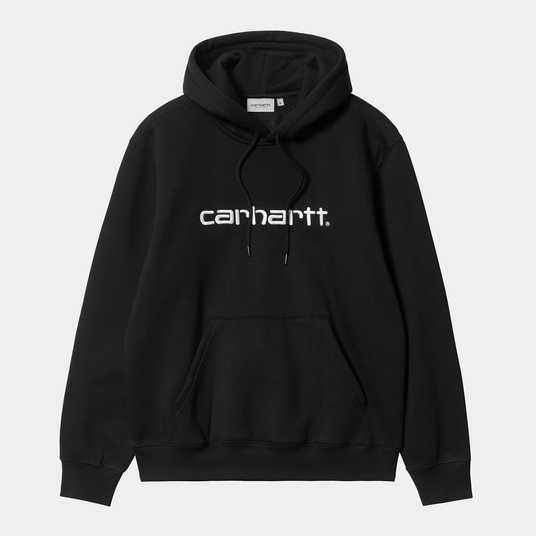 Придбати Худі Carhartt HOODED CARHARTT SWEAT Black/White (I030547