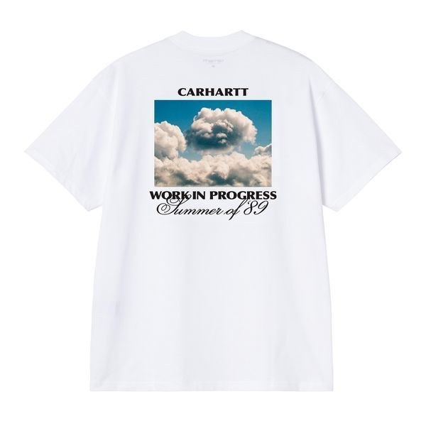 Футболка Carhartt WIP S/S WARM VIEWS T-SHIRT white I036246.02XX фото
