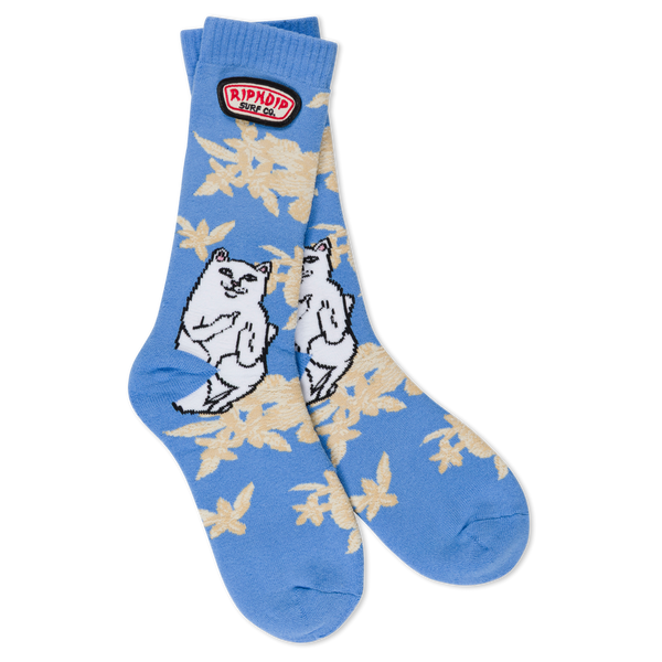 Шкарпетки Ripndip LORD NERMAL SURF SOCKS Blue RNDSUM26187 фото