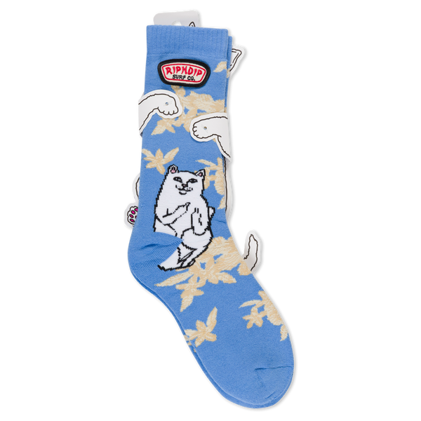 Шкарпетки Ripndip LORD NERMAL SURF SOCKS Blue RNDSUM26187 фото