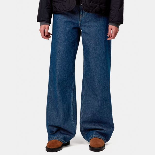 Джинси жіночі Carhartt WIP W JANE PANT blue stone washed I030497.0106 фото
