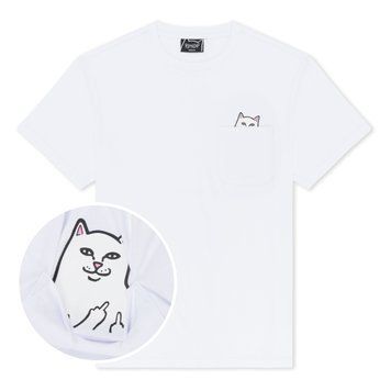Футболка Ripndip LORD NERMAL POCKET TEE White RND0205FLEX фото