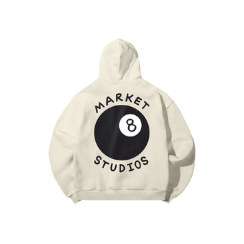 Худі Market EIGHT BALL HOODIE natural MKT26Q1-HD0598-00598 фото
