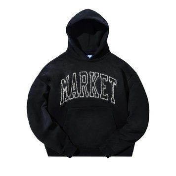 Худі Market STATIC ARC SWEATER HOODIE black SW1038-00007-blk фото