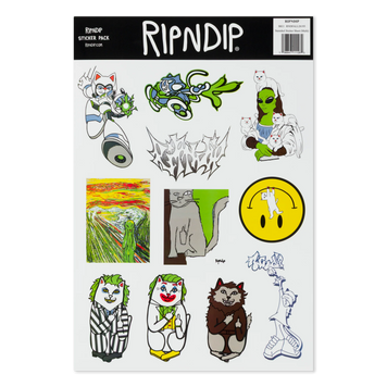 Стікерпак RipNDip NERMHOL STICKER SHEET multi RNDFALL26193 фото