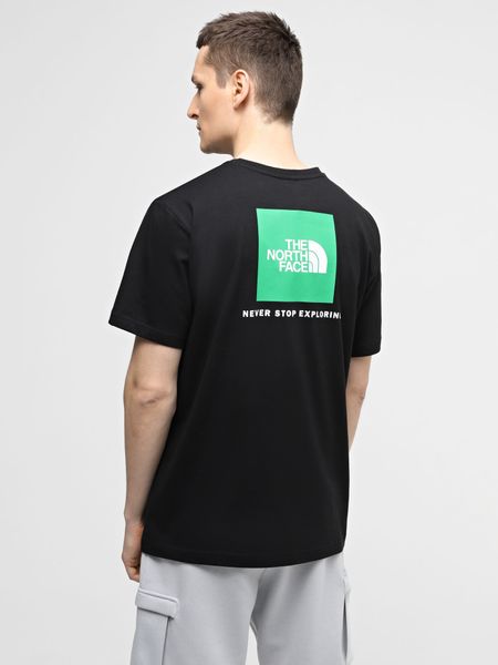 Футболка The North Face S/S REDBOX TEE black NF0A87NPYQI фото