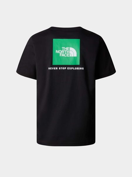 Футболка The North Face S/S REDBOX TEE black NF0A87NPYQI фото