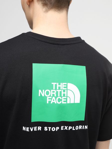 Футболка The North Face S/S REDBOX TEE black NF0A87NPYQI фото