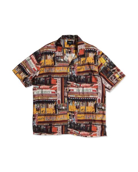 Сорочка HUF COMER STORE RESORT SHIRT multi BU00175-multi фото