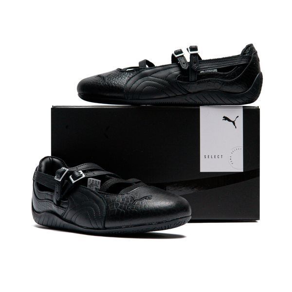Балетки Puma SPEEDCAT BALLET CROC Black-Cool Dark Gray 405327-01 фото
